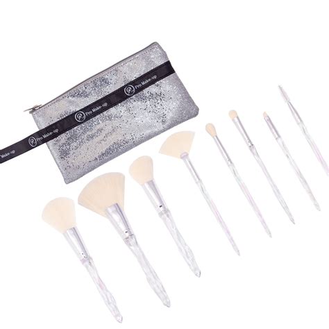 Set 8 Pensule Profesionale Diamonds Make Up Husa EMAG Ro