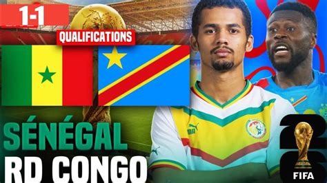 Infos Sport S N Gal Vs Rd Congo Temps Fort Du Match Mondial