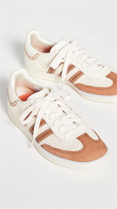 adidas X Wales Bonner Samba Sneakers in Cream White/Brown/Cream White (White) - Lyst