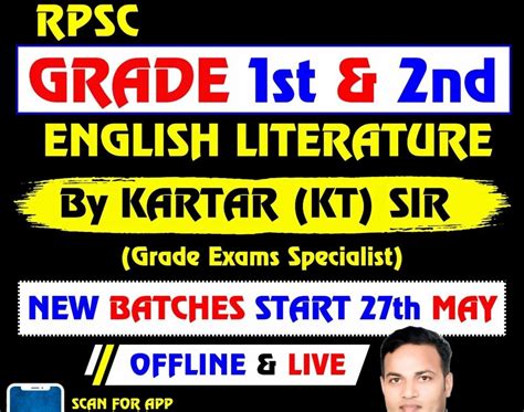 Rpsc Grade St Nd Eng Litt In Jaipur Id