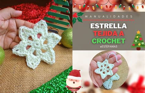 Manualidades Estrella Tejida A Crochet Crafts Crochet Star Peakd