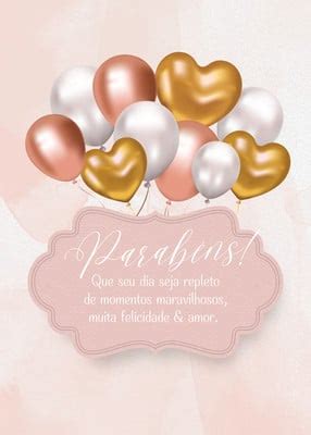 Cartao De Aniversario Feminino - Edite incontáveis modelos de Cartão de Aniversário - Canva