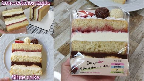 OS CLIENTES ENLOUQUECEM ESSAS FATIAS SLICE CAKE DE NINHO TRUFADO