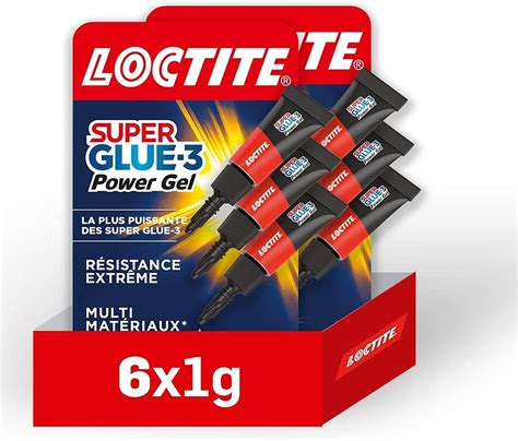 Loctite Super Glue Pinceau Flacon De G Colle Forte Facile