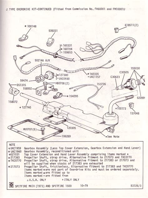 Triumph Spitfire J Type Overdrive Wiring Diagram Wiring Diagram