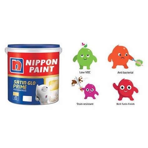 Emulsion Nippon Satin Glo Paint At Best Price In Madurai Id