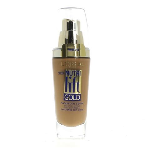 L ORÉAL Fond de Teint Nutri Lift Gold Sérum Anti Âge 370 Cappuccino