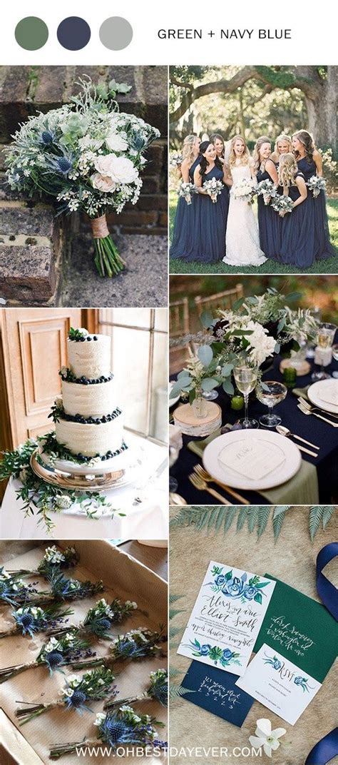 10 Perfect Shades Of Green Wedding Color Ideas For 2021 Oh Best Day Ever Blue Themed Wedding