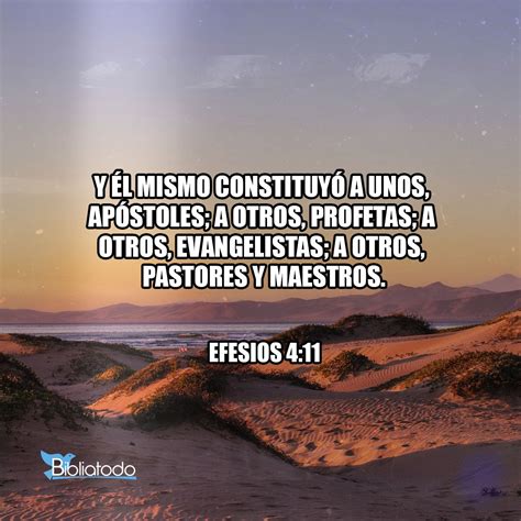 Efesios 4:11 RV1960 - Y él mismo constituyó a unos, apóstoles; a otros ...