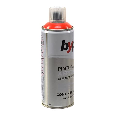 PINTURA ESMALTE ACRÍLICO EN AEROSOL DE 400 ML ROJO BERMELLÓN The Home