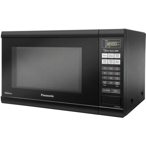 Panasonic 12 Cu Ft 1200 Watt Countertop Microwave Black In The