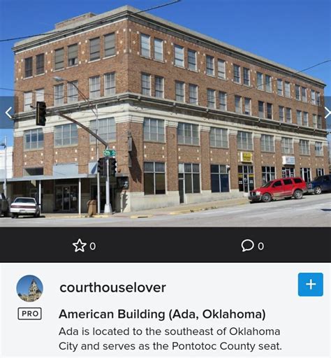 American Building Ada,Oklahoma | Ada oklahoma, County seat, Building