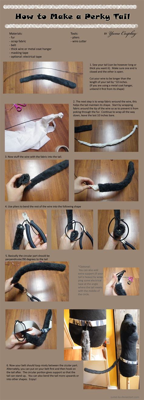 Perky Cat Tail Tutorial Cat Costume Kids Cat Tail Costume Cat Tail