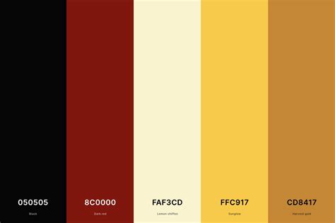 Best Black Color Palettes With Names And Hex Codes Artofit