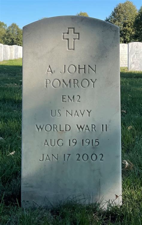 Alfred John Pomroy 1915 2002 Find A Grave Memorial