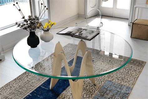 Round Glass Table Tops | Dulles Glass