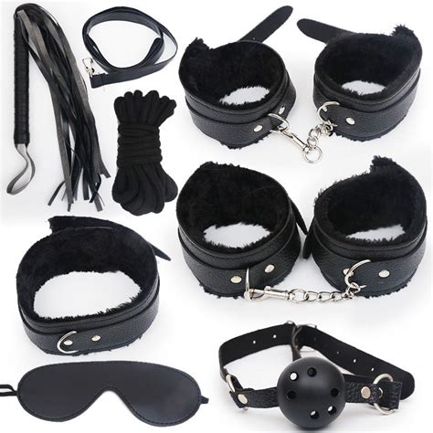 KIT 8 Sados Variados Couro Sintético Fetiche Bondage Bdsm Completo SEX SHOP Shopee Brasil