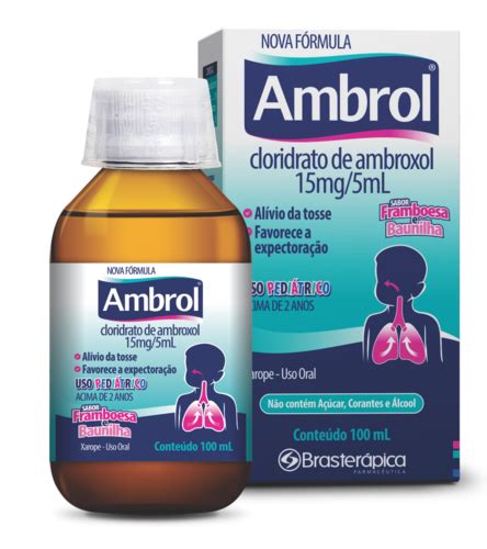 Comprar Ambrol 15mg5ml Caixa Com 1 Frasco Com 100ml De Xarope