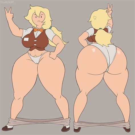 Rule 34 1girls Adventure Time Angry Big Ass Big Butt Blonde Hair Blonde Pubic Hair Bowtie