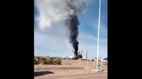 Explosión E Incendio En Una Planta De Separación De Gases Operada Por Ypf En Loma La Lata