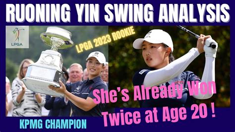 Ruoning Yin Golf Swing Analysis 2023 Rookie YouTube