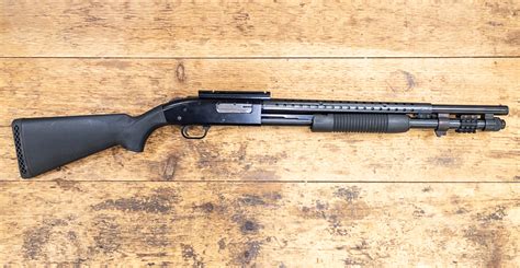 Mossberg 590 Tactical 12 Gauge Police Trade In Shotgun With Side Saddle