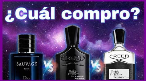 ABSOLU AVENTUS vs AVENTUS vs SAUVAGE ELIXIR Cuál es la mejor