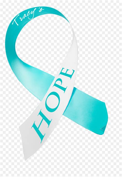 Ovarian Cancer Ribbon Vector - Hope Ovarian Cancer Ribbon, HD Png Download - vhv