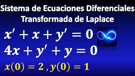 Sistema De Ecuaciones Diferenciales Resuelto Por Transformada De