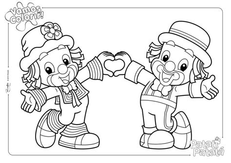 Patati Para Colorir