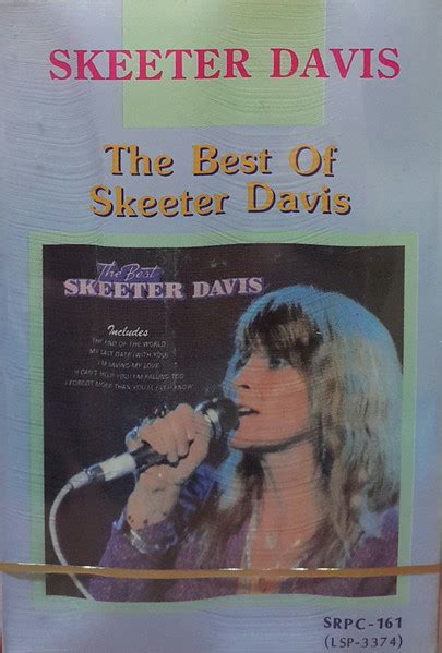 Skeeter Davis The Best Of Skeeter Davis 1988 Slipcase Cassette