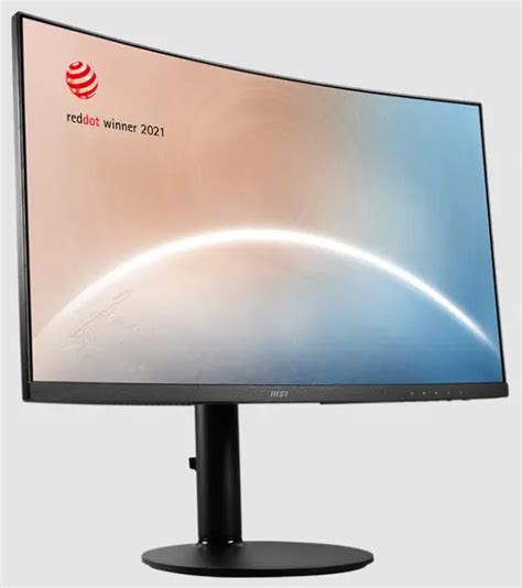 Msi Modern Md Cp Inch Curved Business Monitor User Guide