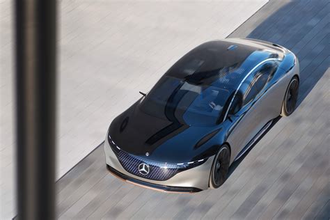 Mercedes-Benz Vision EQS debuts – concept electric flagship with over ...