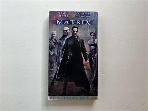 The Matrix Vhs Collectors Edition Vintage Vhs Movies Etsy