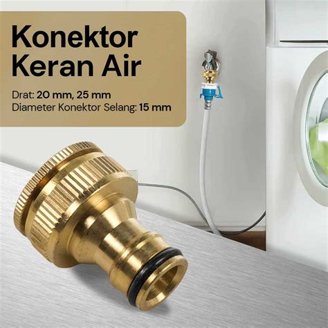 Jual Whism Konektor Keran Air Washing Machine Conversion Jakmall