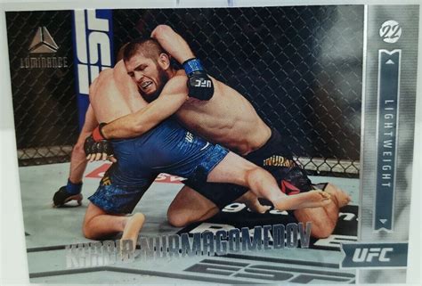 Panini Chronicles Ufc Luminance Khabib Nurmagomedov Ebay