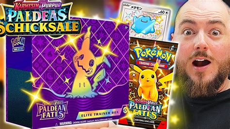 Das Neue Shiny Pokemon Set Paldeas Schicksale Ist Da Live News Youtube