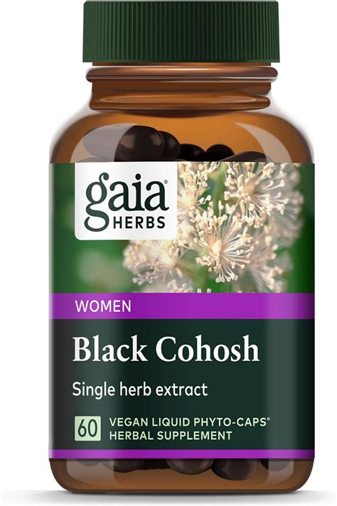 Gaia Herbs Black Cohosh Menopause Support Supplement To