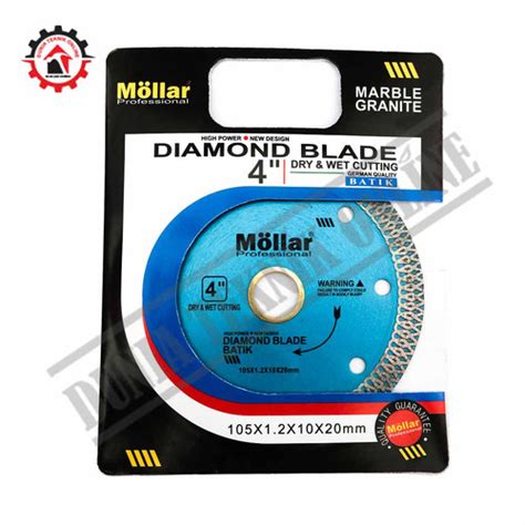 Jual MOLLAR Batik Turbo Diamond Wheel Mata Pisau Potong Keramik Granit