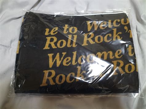 Yahoo オークション 矢沢永吉 マフラータオル Welcome to Rockn Roll