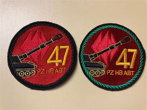 2 Badges Pz Hb Abt 47 Schweizer Armee Kaufen Auf Ricardo