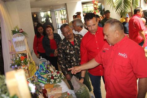 En Fotos Diosdado Cabello Junto Al Equipo Del Psuv Llegaron A Gu Rico