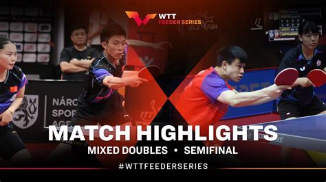 Zhou Kai He Zhuojia Vs Huang Yu Jie Feng Yi Hsin Xd Sf Wtt Feeder