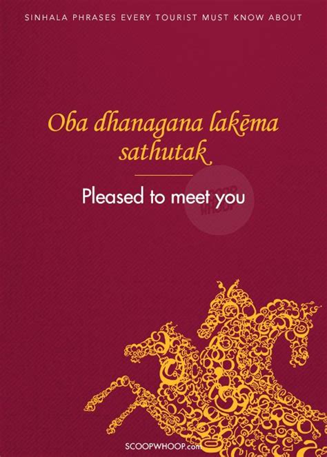 12 Phrases in Sinhala Every Tourist Traveling To Sri Lanka Should Learn