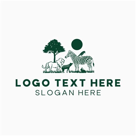 Wild Animals Zoo Logo | BrandCrowd Logo Maker