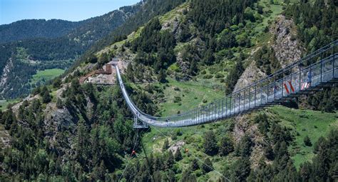 Pont Tibet Qu Fer A Andorra