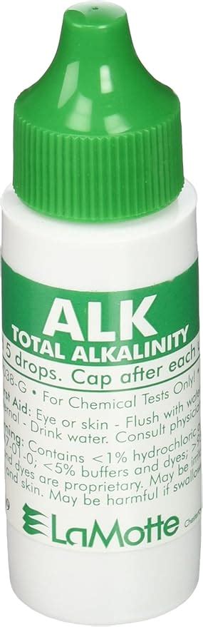 Amazon LaMotte Liquid Reagent 7038 G Total Alkalinity Indicator