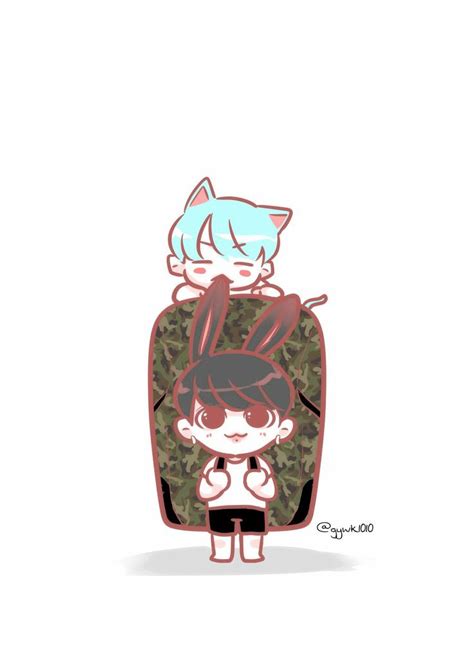 Fanart Vkookga Fan Art Bts Fanart Bts Chibi