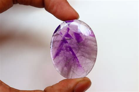 Star Amethyst Cabochon Natural Amethyst Cabochon Purple Etsy Uk