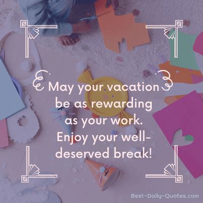 Enjoy Your Vacation Wishes And Messages Best Daily Quotes